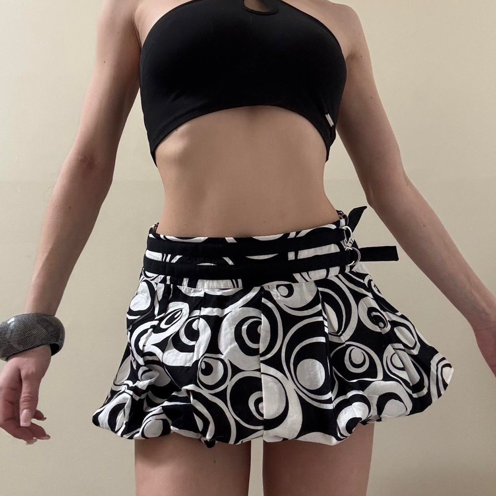 Y2K bubble skirt